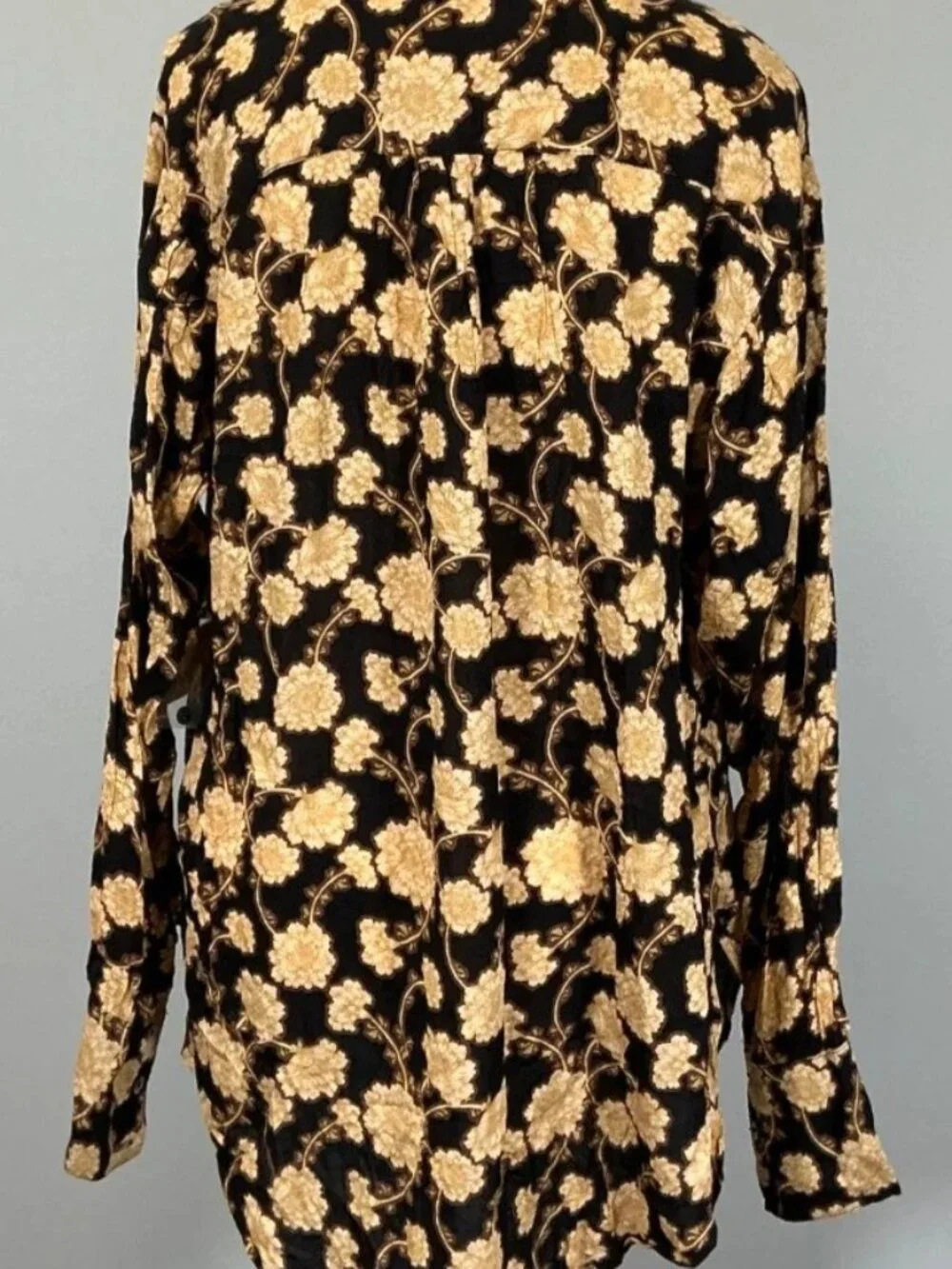 Free People Mia Black Tunic Top Women's Size Small NWT